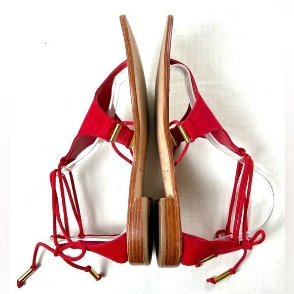 Trina Turk Bayley Suede Sandals - Picture 6 of 10